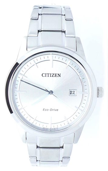 Watch Citizen Man Eco Drive in Steel AW1231-58A - AW1231-58A